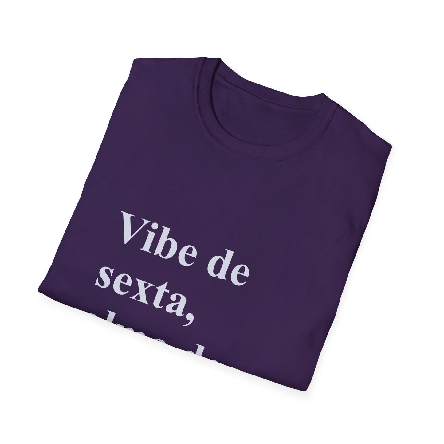Vibe de Sexta, Alma de Segunda T-Shirt | Camiseta Brasileira | Portuguese Tee | Brazil Gift for Mulheres no Exterior