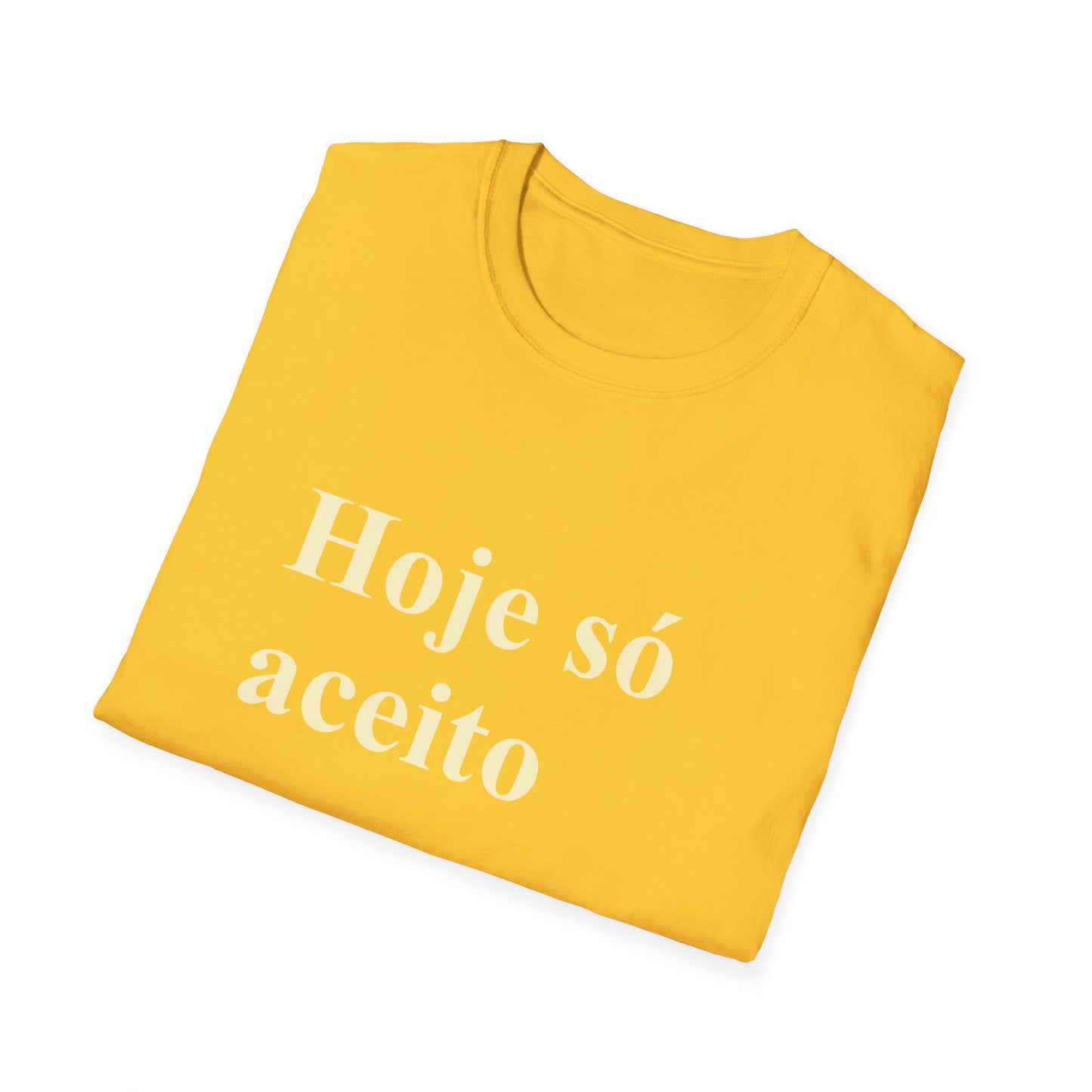 Hoje só aceito amor e memes T-shirt | Brazilian Meme Tee | Camiseta Presente Brasileira | Softstyle Comfort